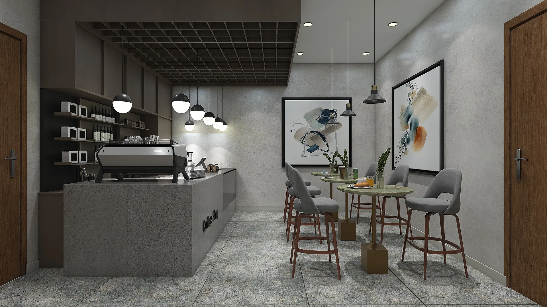 Café – Luxury Villa Community Bangalore