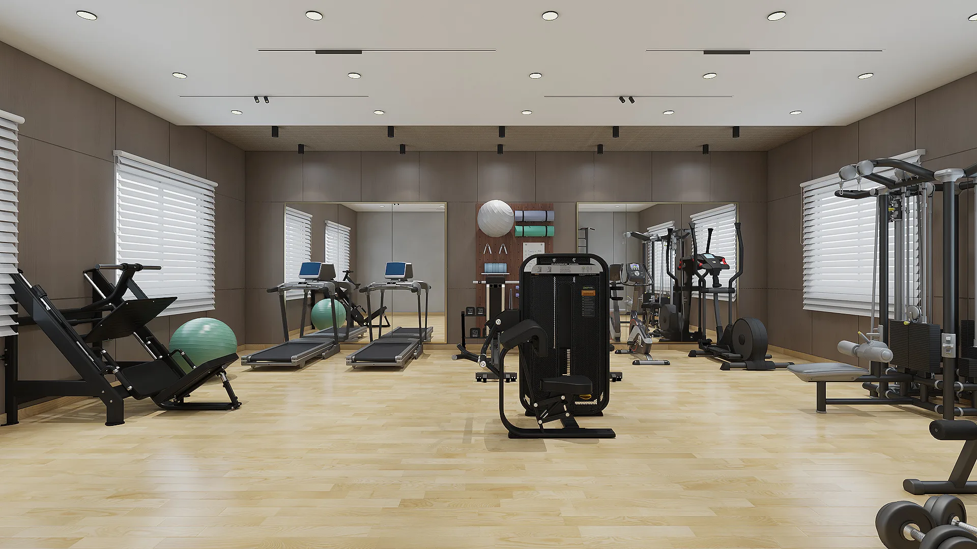 Gymnasium – Luxury Villa Amenity