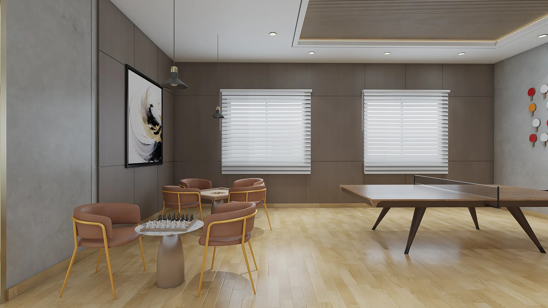 Indoor Games Room – Simhachalum Villas