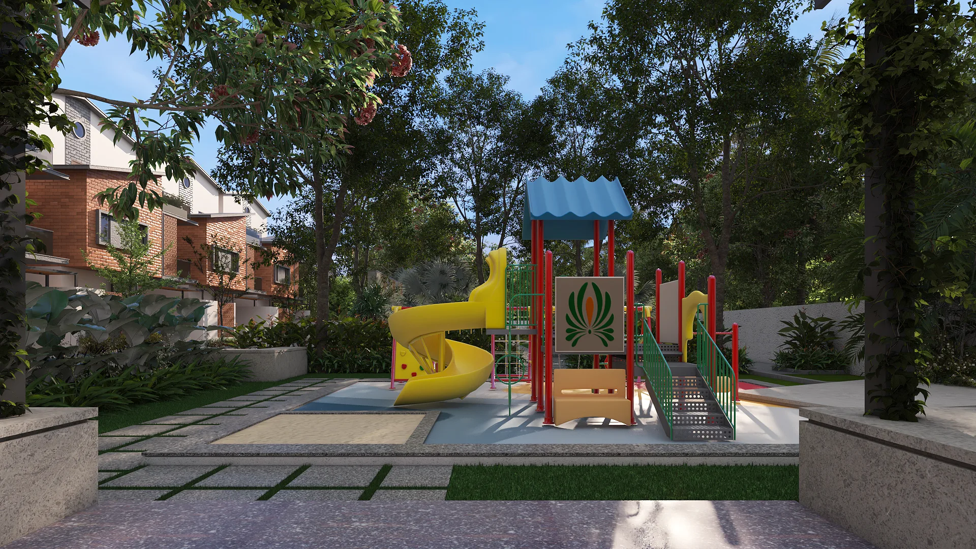 Simhachalum Villa Community Exterior View