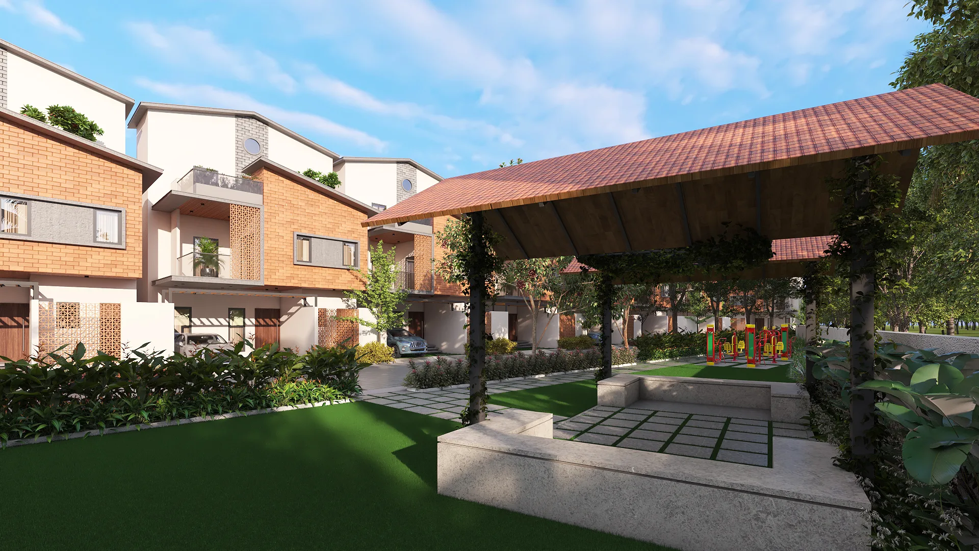 Premium Villa Architecture – Electronic City Bangalore