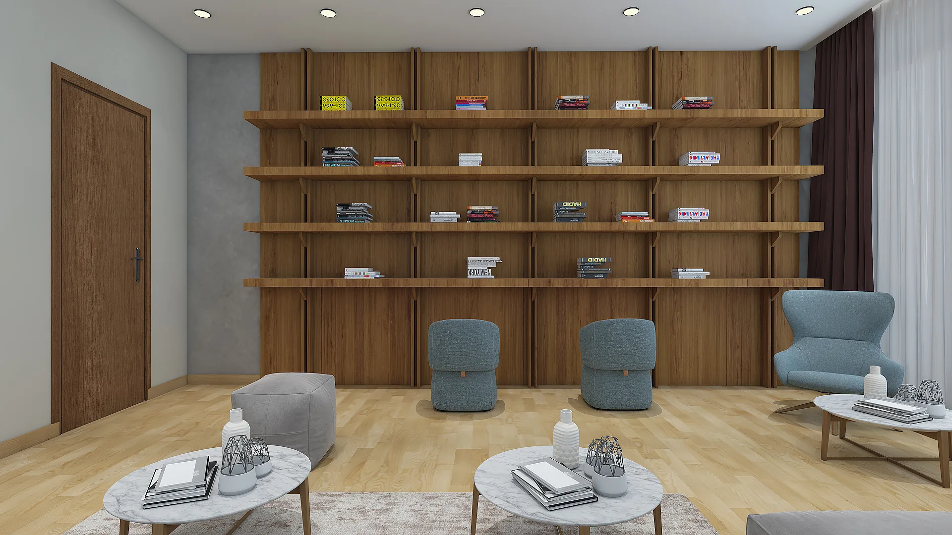 Library – Simhachalum Villa Lifestyle