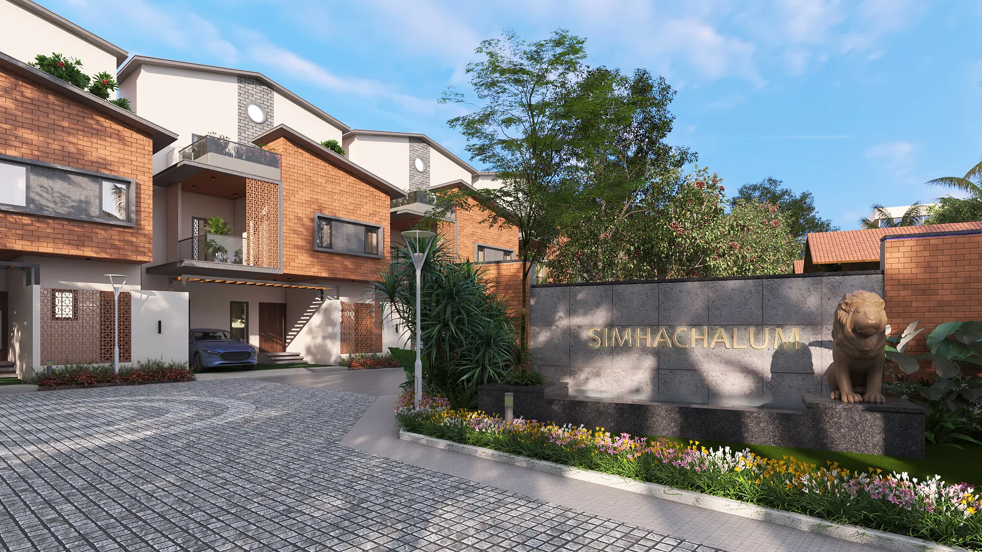 Simhachalum 4 BHK Luxury Triplex Villa in Electronic City Bangalore